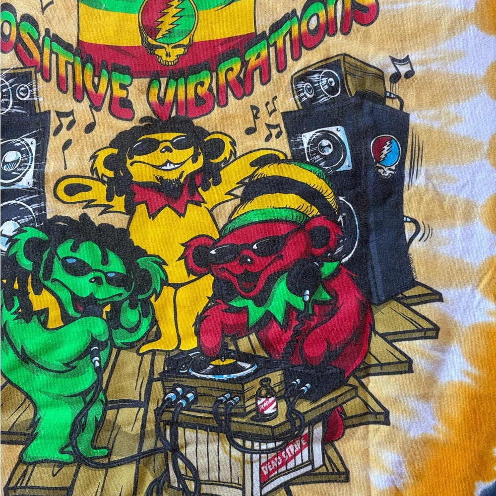 Grateful “Dread” Dead Tie-Dye T-Shirt - Picture 13 of 15